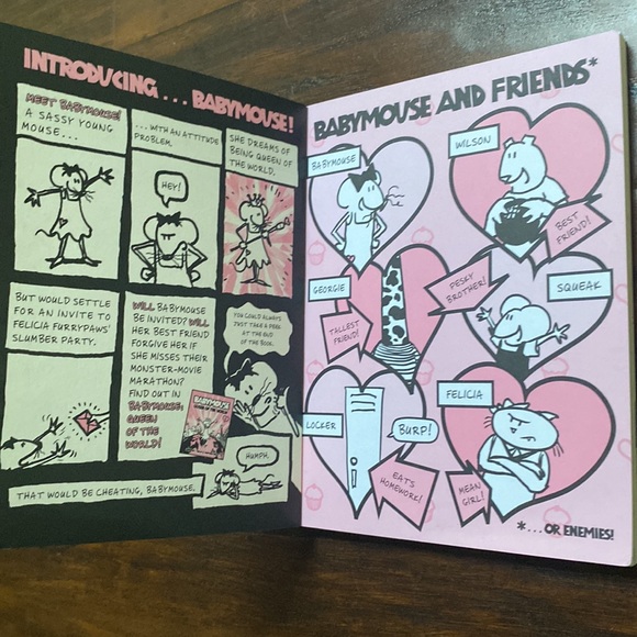 6 Babymouse Graphic Novels Books 1-2 & 5-8 - Picture 11 of 13